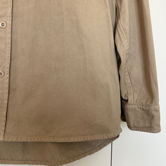 A.P.C. Jean Touitou Mainline Overshirt Beige, Medium - Picture 6 of 12